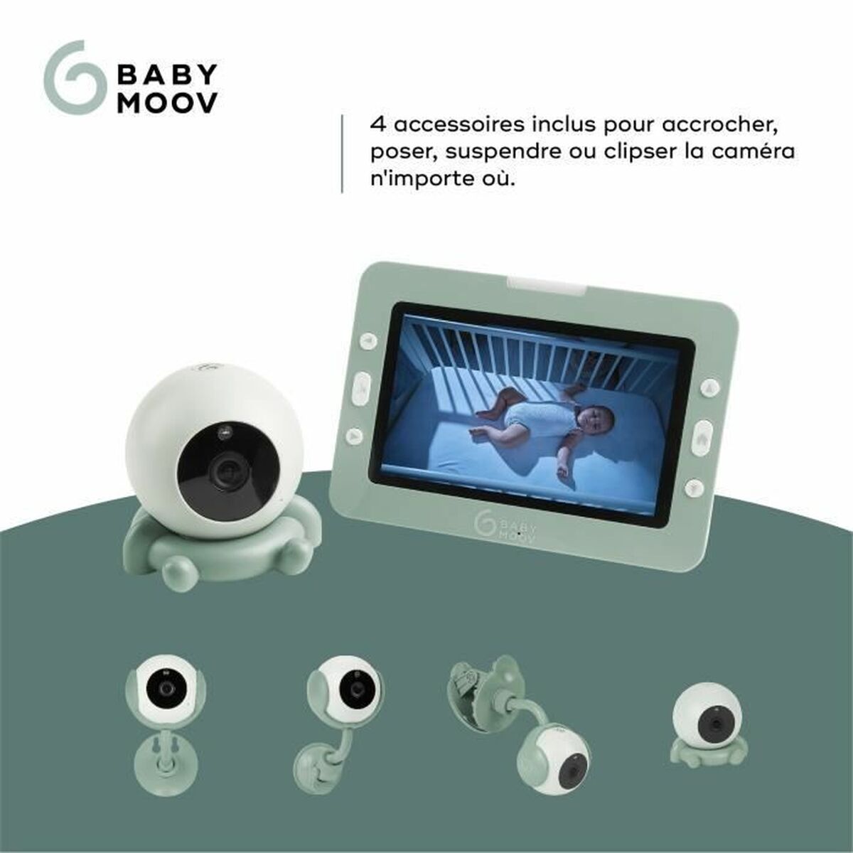 Οθόνη Ελέγχου Μωρού Babymoov A014429