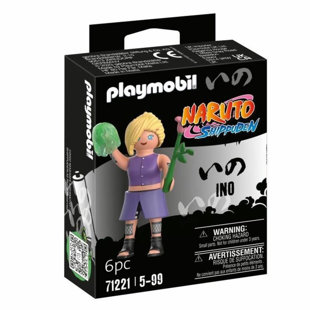 Σετ παιχνιδιών Playmobil 71221 Naruto Shippuden Πλαστική ύλη 6 Τεμάχια