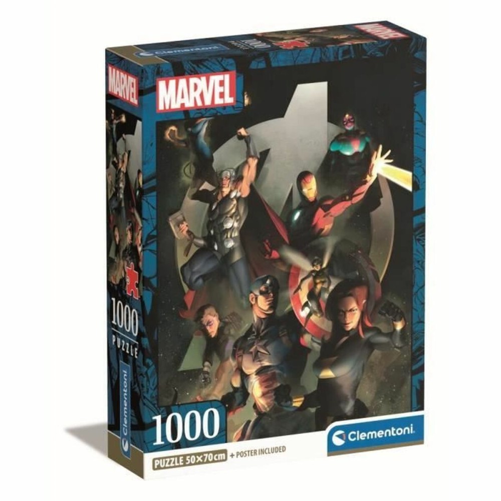 Παζλ Clementoni Marvel Les Avangers 1000 Τεμάχια