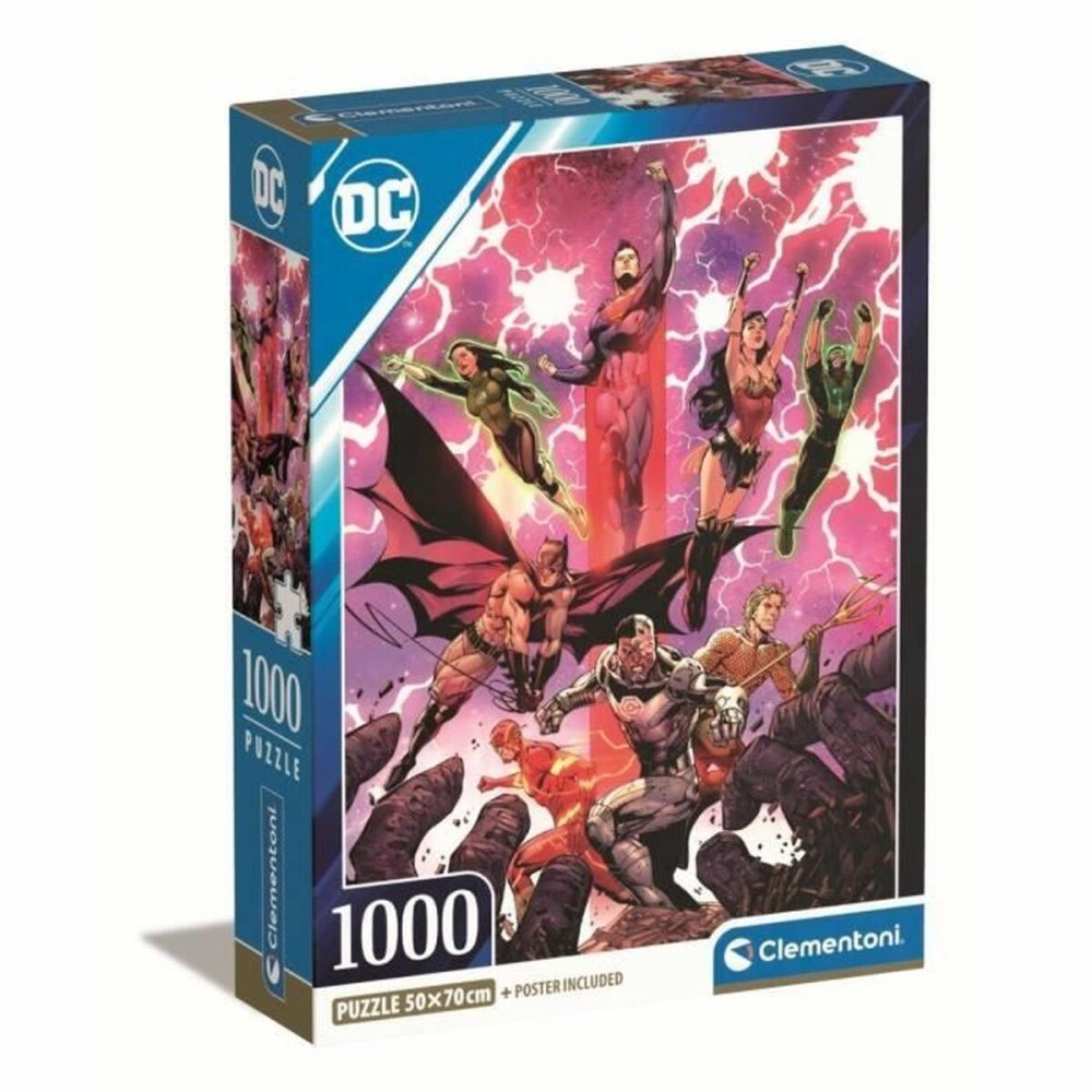 Παζλ Clementoni DC Comics 1000 Τεμάχια