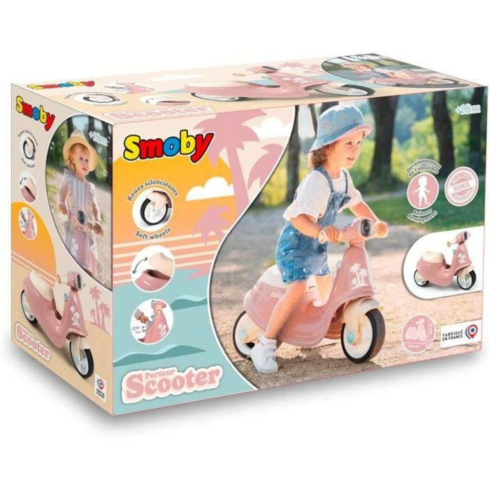 Αυτοκινητάκι Smoby scooter Ροζ