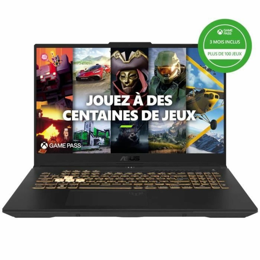 Laptop Asus TUF707VI-HX043W 17,3" 16 GB RAM 512 GB SSD Nvidia Geforce RTX 4070 Azerty γαλλικά