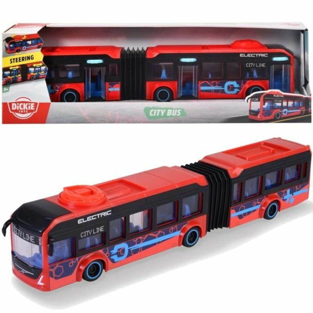 Λεωφορείο Dickie Toys City Bus Κόκκινο
