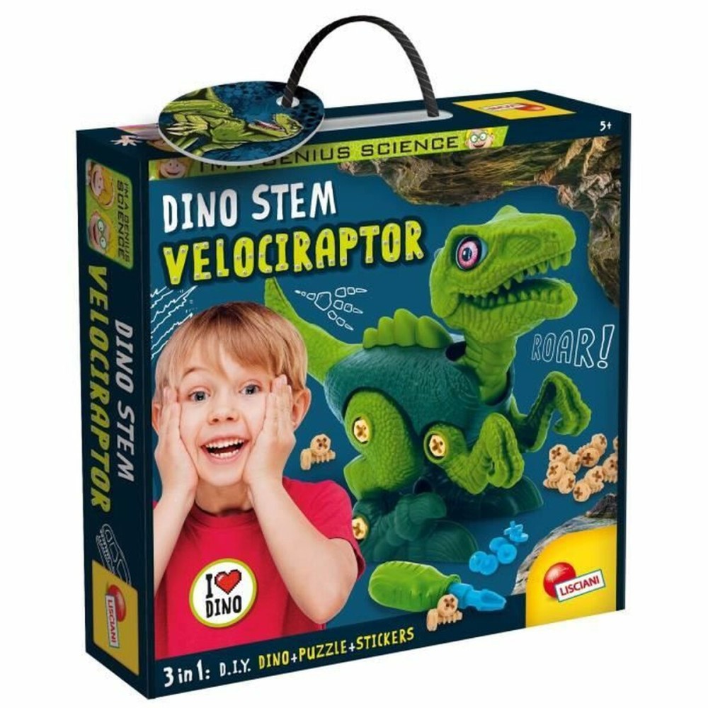 Παιχνίδι Επιστήμης Lisciani Giochi Dino Stem Velociraptor