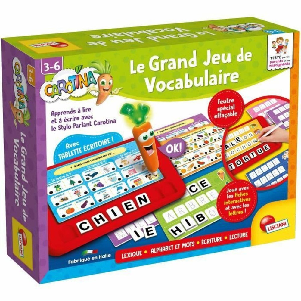Εκπαιδευτικό παιχνίδι Lisciani Giochi Le Grand Jeu Vocabulaire (FR)