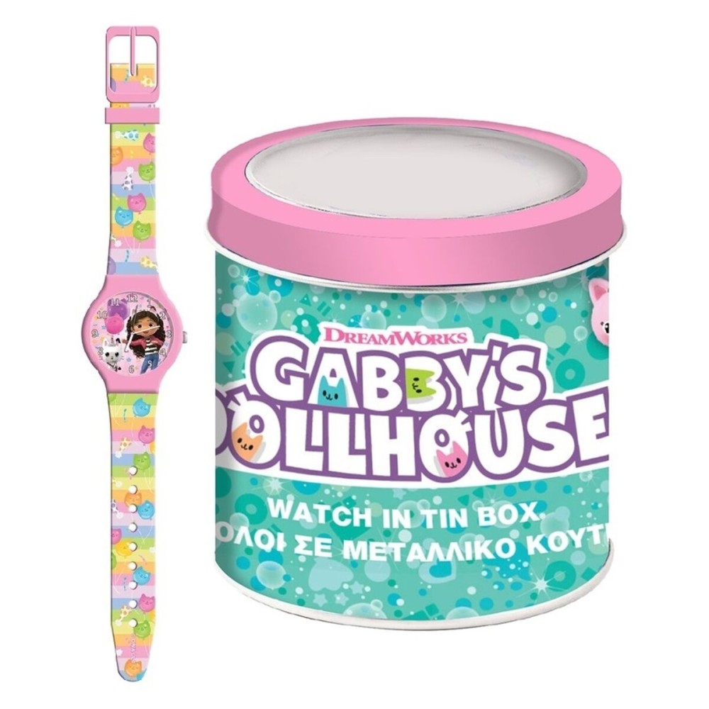 ΒρεφικάΡολόγια Gabby's Dollhouse 000574089 - TIN BOX Ø 33 mm