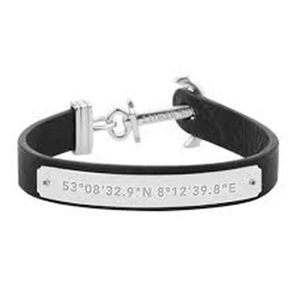 Ανδρικά Βραχιόλια Paul Hewitt PH-MSC-S-B-PARENT Δέρμα Μαύρο