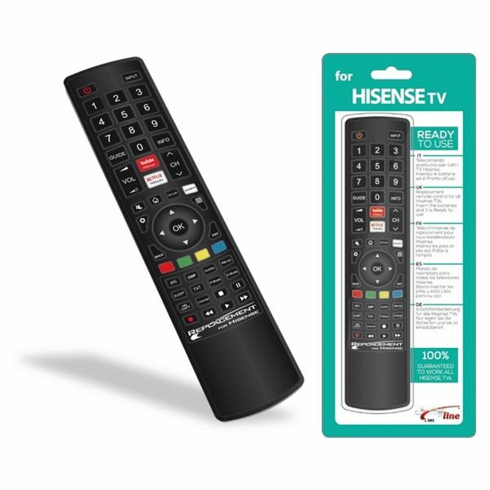 Καθολικό Τηλεχειριστήριο Hisense 1720 Μαύρο