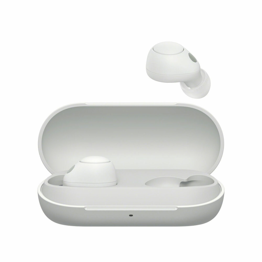 Bluetooth Ακουστικά με Μικρόφωνο Sony WFC700NW Λευκό