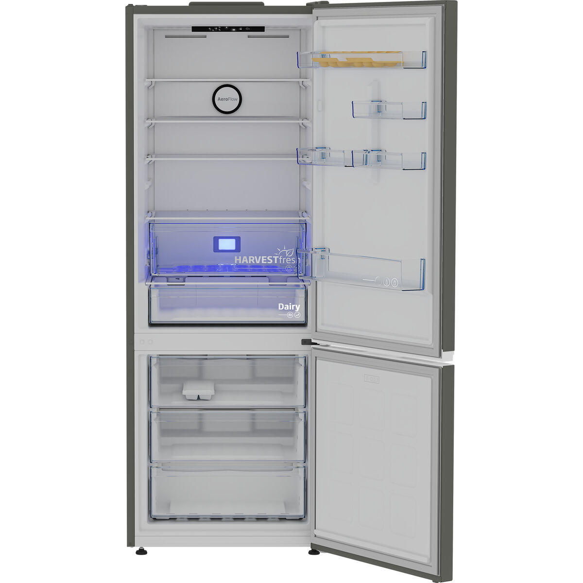 Ψυγείο BEKO B3RCNE564HG 192 Γκρι