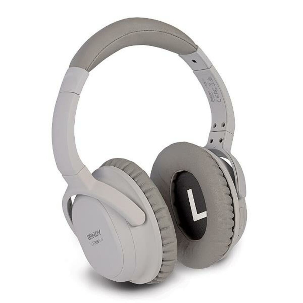 Bluetooth Ακουστικά με Μικρόφωνο LINDY LH500XW Γκρι