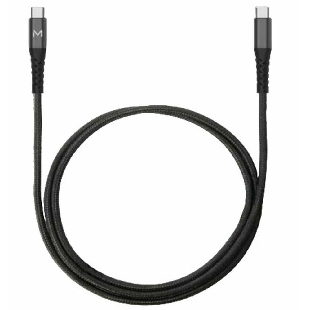 Καλώδιο USB-C Mobilis Μαύρο 1 m