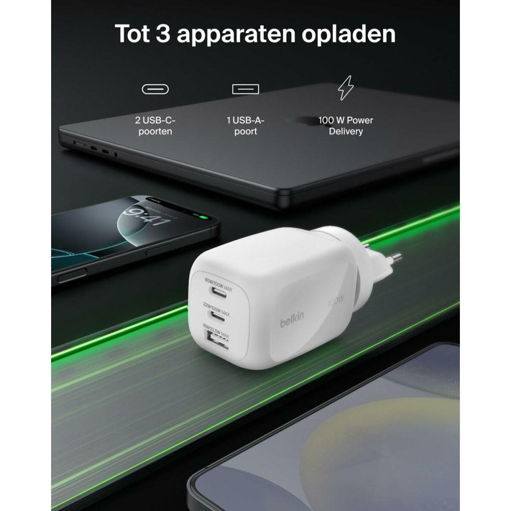 Καλώδιο USB Belkin Λευκό