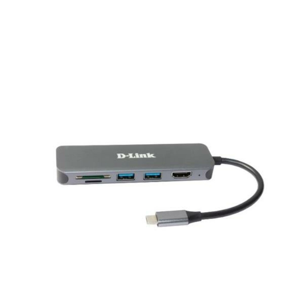 USB Hub D-Link DUB-2327 Μαύρο