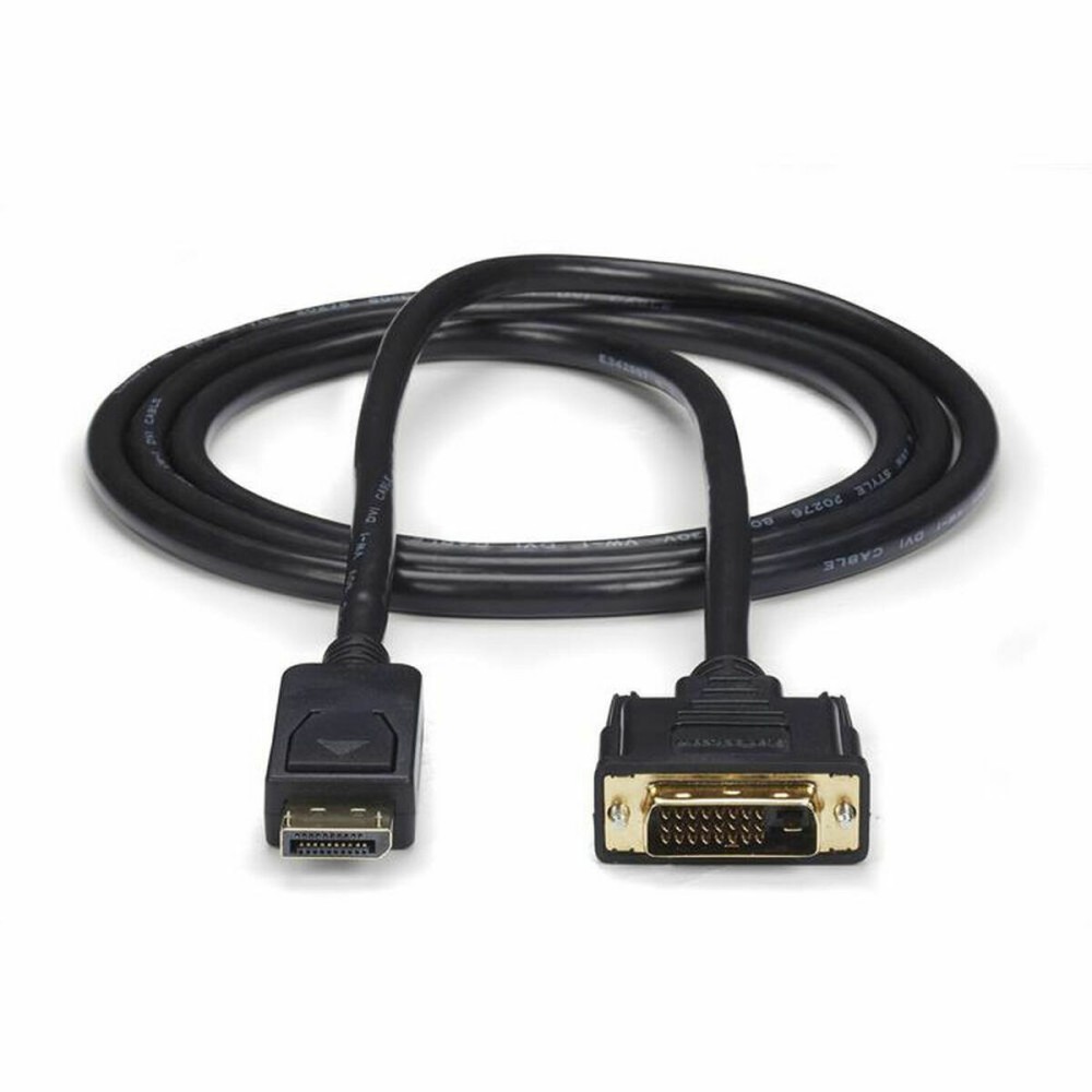 DisplayPort Αντάπτορας σε DVI Startech DP2DVI2MM6 1,8 m Μαύρο