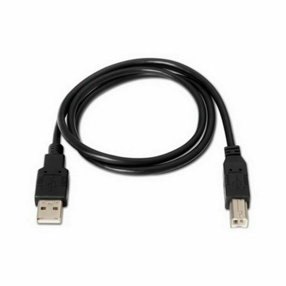 Καλώδιο USB 2.0 A σε USB B NANOCABLE 10.01.0105-BK Μαύρο 4,5 m