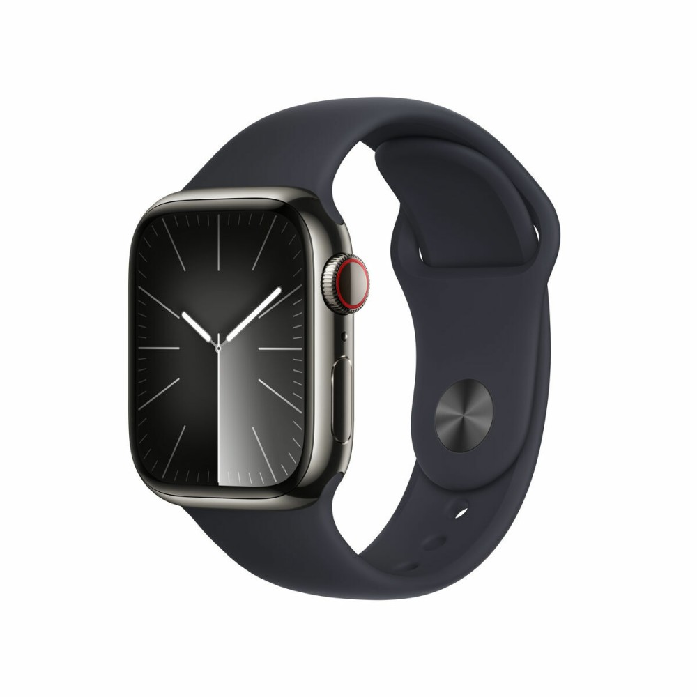 Smartwatch Apple Watch Series 9 + Cellular Μαύρο Γκρι 41 mm