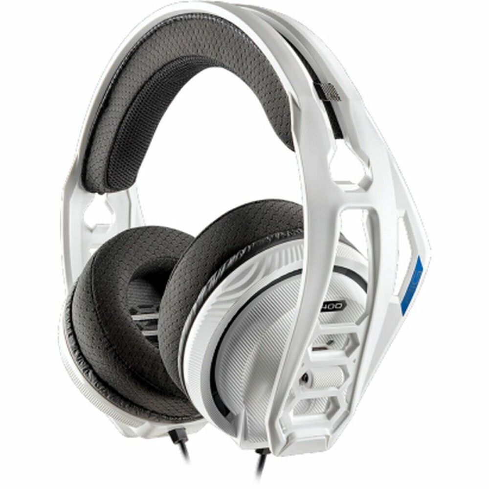Ακουστικά με Μικρόφωνο για Gaming Nacon RIG400HSW Λευκό Jack 3.5 mm 1,3 m