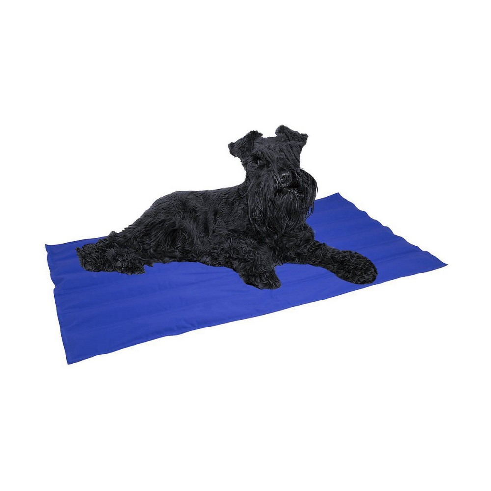 Χαλί Σκύλου Nayeco 90 x 105 cm Μπλε Ακρυλικό ψυκτικό τζελ
