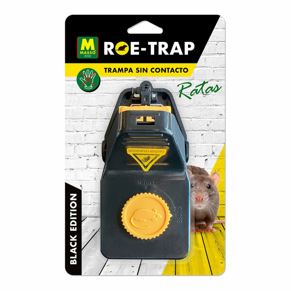 Ποντίκι Massó Roe-Trap Black Edition 231700 15,2 x 8 x 7,3 cm