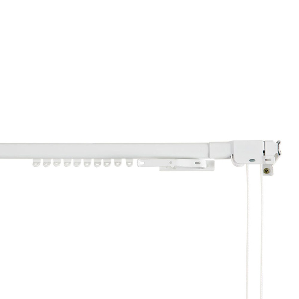 Curtain Rails Stor Planet Cintacor Δυνατότητα επέκτασης Ενισχυμένος Λευκό 70-120 cm