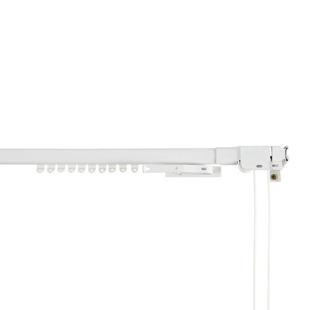 Curtain Rails Stor Planet Cintacor Δυνατότητα επέκτασης Ενισχυμένος Λευκό 120-210 cm