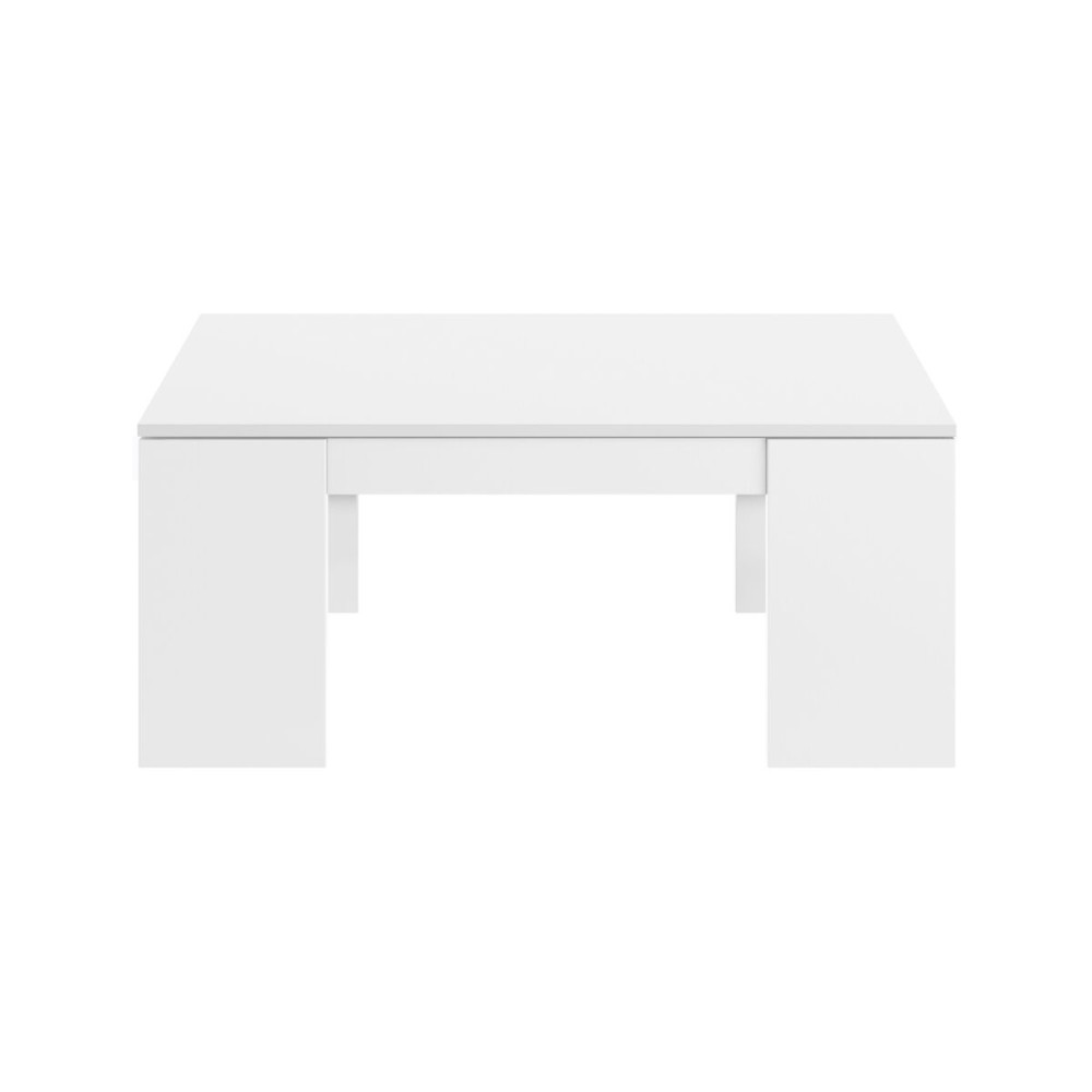 Τραπεζάκι Καφέ Forés Λευκό 100 X 68 X 43 CM