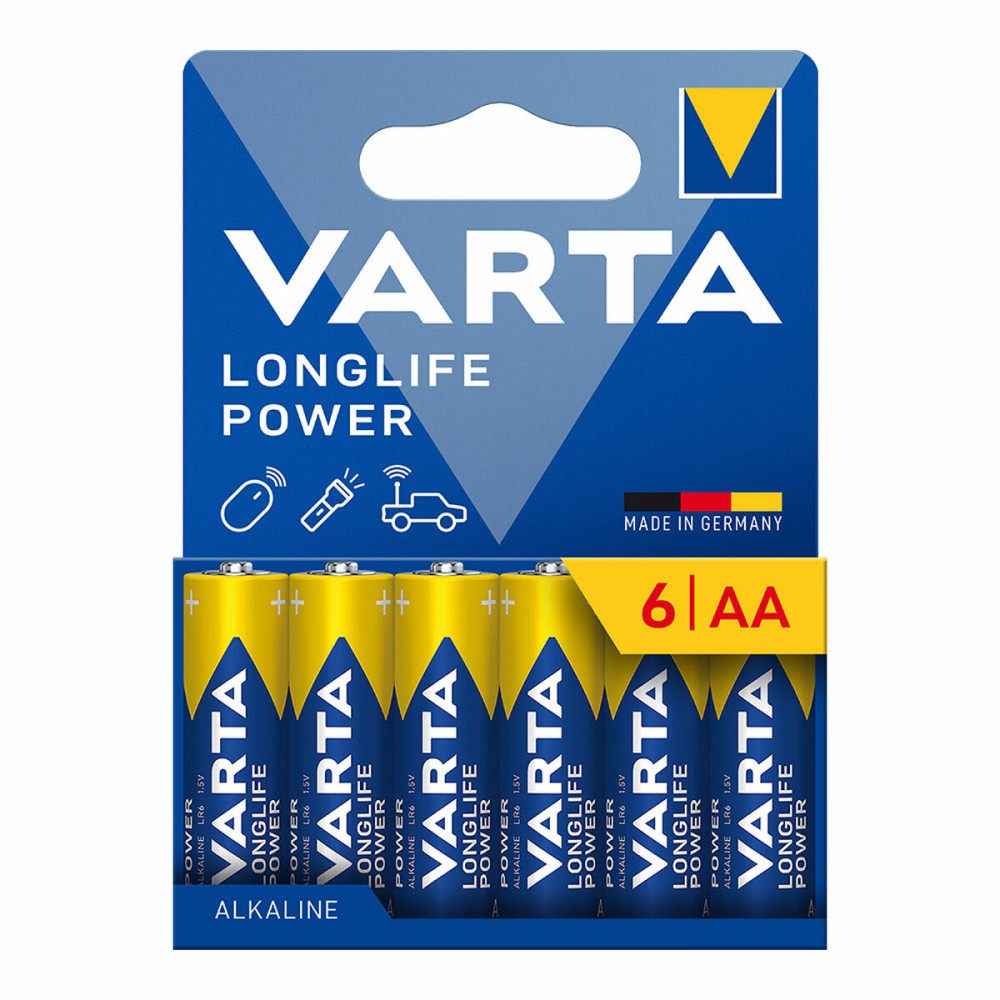 Μπαταρίες Varta longlife power aa - lr06 1,5 V AA LR06 (x6)