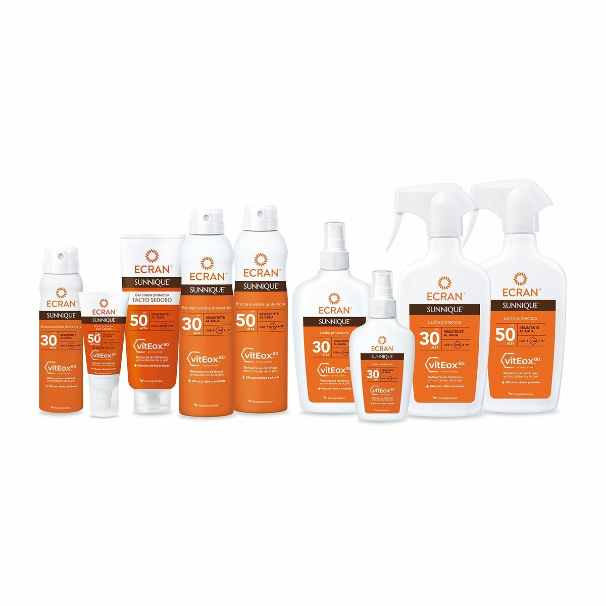 Ηλιακό Γαλάκτωμα Ecran Λευκό Spray