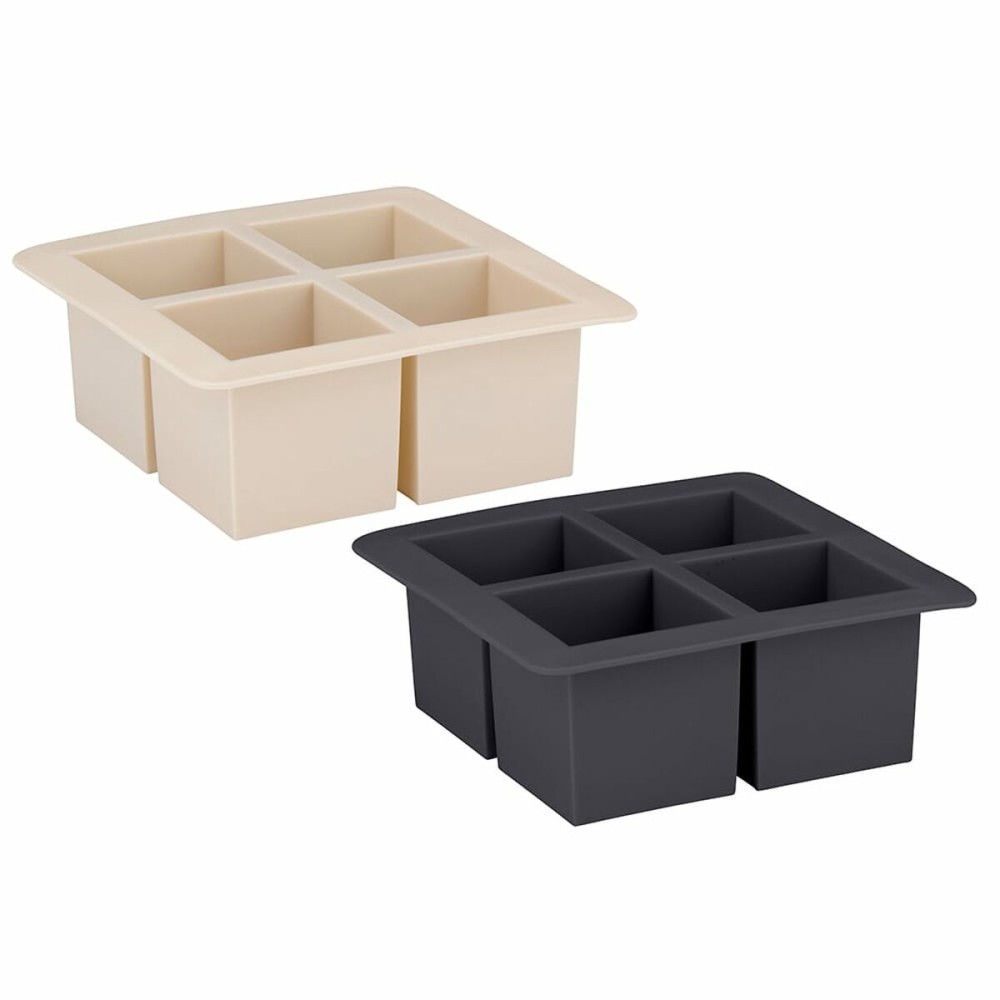 Δοχείο για Πάγο Alpina Σιλικόνη 15,2 X 15,2 X 5,8 CM Πολύχρωμο Δοχείο για Πάγο