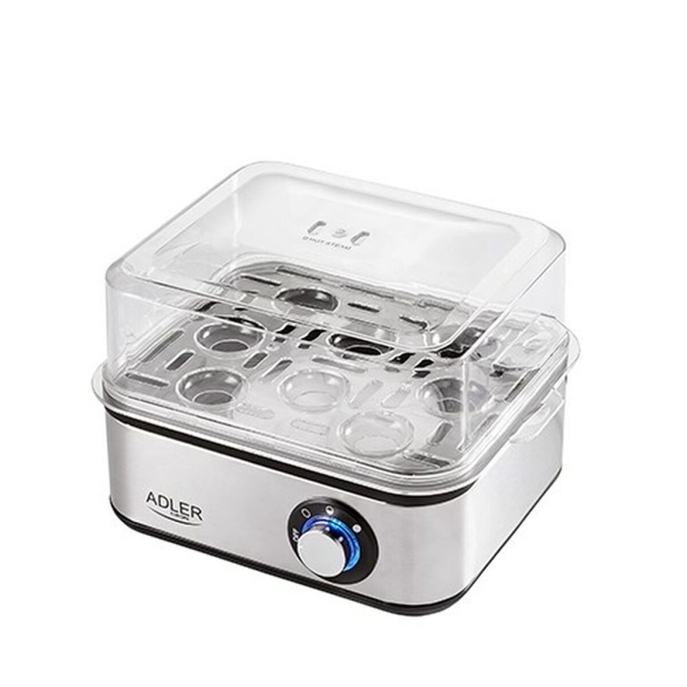 Βραστήρας αυγών Adler AD 4486 Μαύρο Ασημί