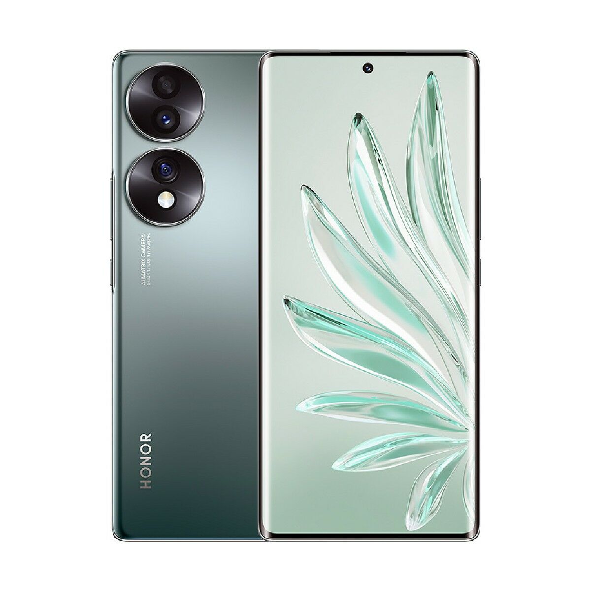 Smartphone Honor 70 Πράσινο Emerald Green 8 GB RAM Qualcomm Snapdragon 6,67" 8 GB 256 GB