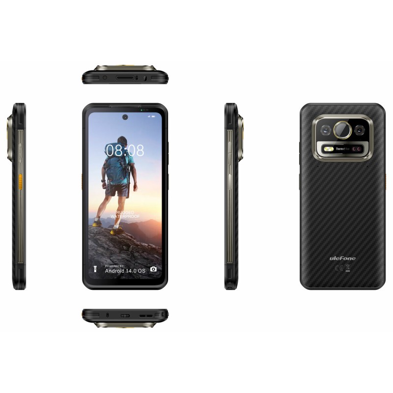 Smartphone Ulefone Armor 25T 8 GB RAM 256 GB Μαύρο