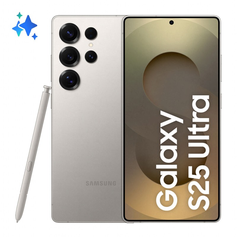 Smartphone Samsung GALAXY S25 ULTRA SM-S938BZTGEUB 12 GB RAM 512 GB Γκρι Τιτάνιο 6,9" Qualcomm Snapdragon 8 Elite