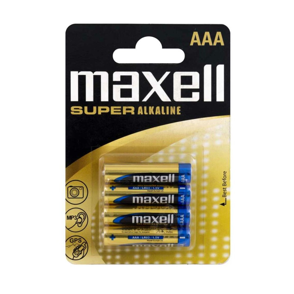 Μπαταρίες Maxell 1,5 V AAA 4 Μονάδες