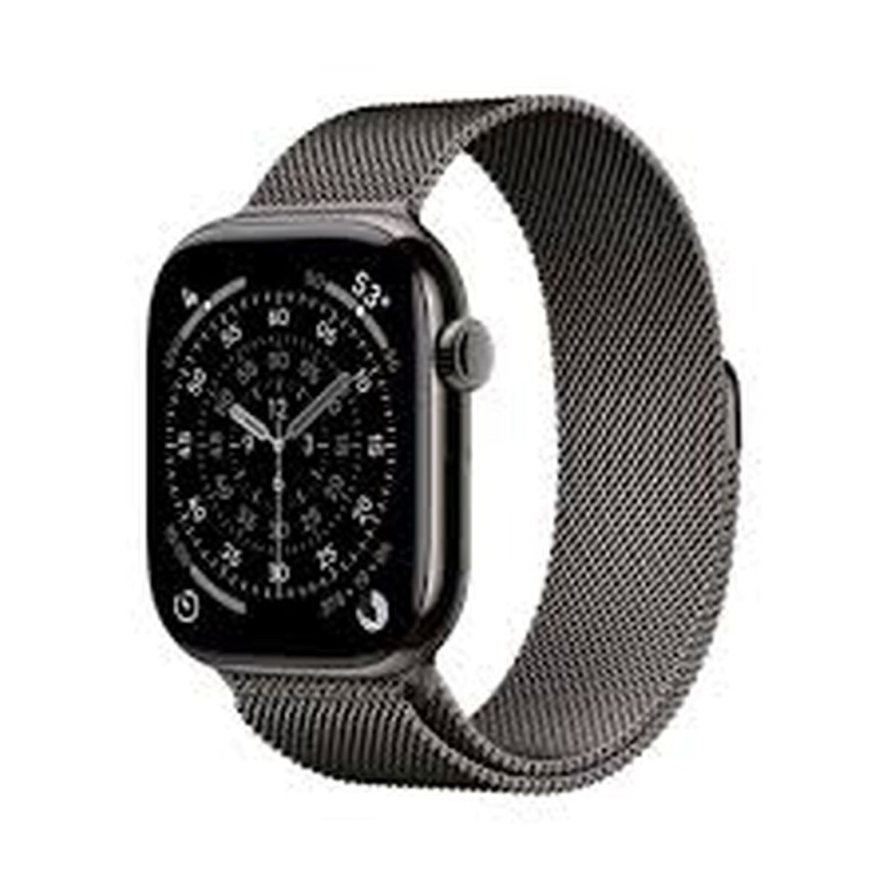Smartwatch Apple Watch Series 11 GPS + Cellular Γραφίτης Τιτάνιο ζαφείρι Σκούρο γκρίζο starlight Sapphire 46 mm Ø 46 mm