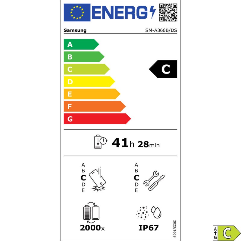 Smartphone Samsung Galaxy A36 5G 6,7" 6 GB RAM 128 GB Λευκό Λεβάντα
