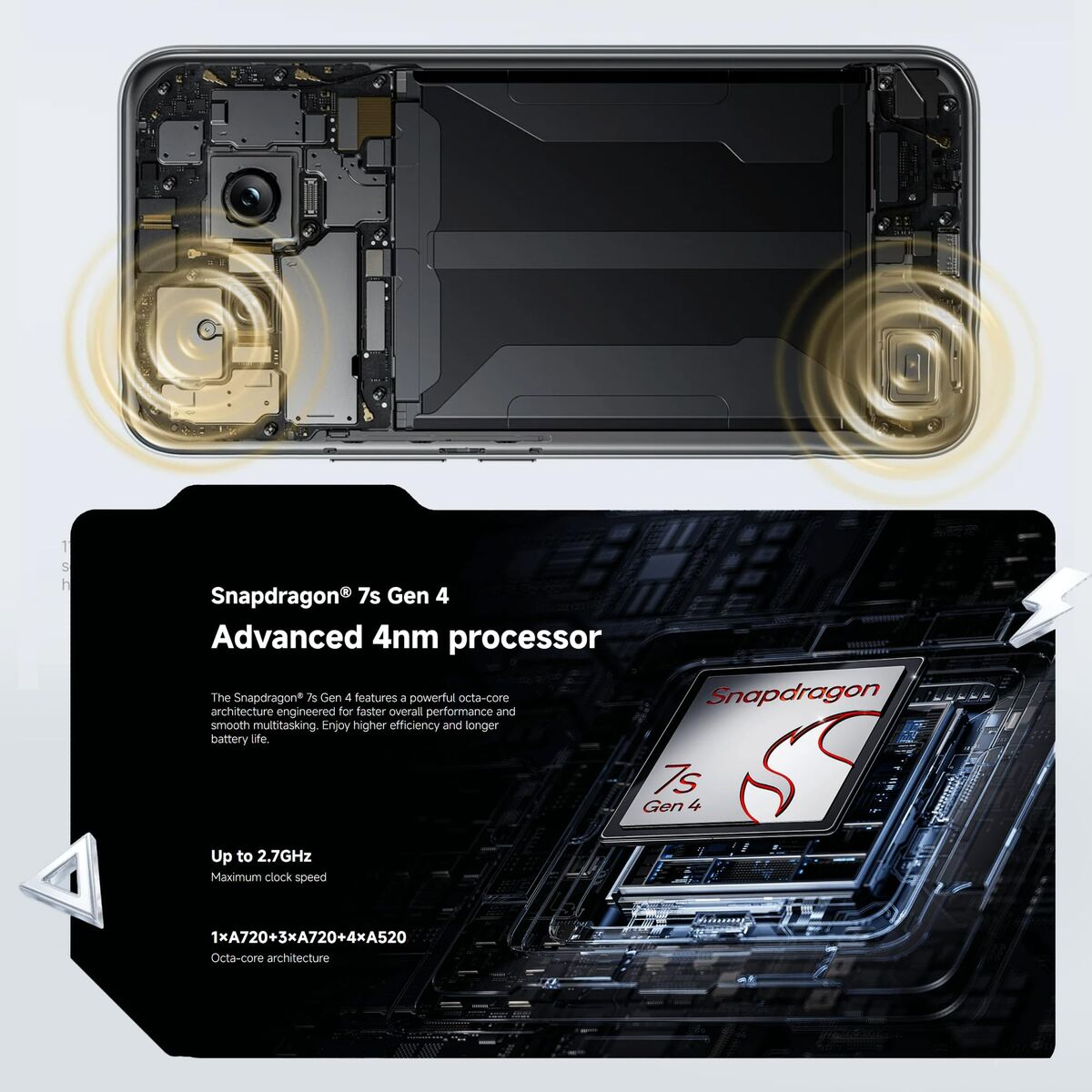 Smartphone Poco M8 PRO 12 GB RAM 512 GB Ασημί