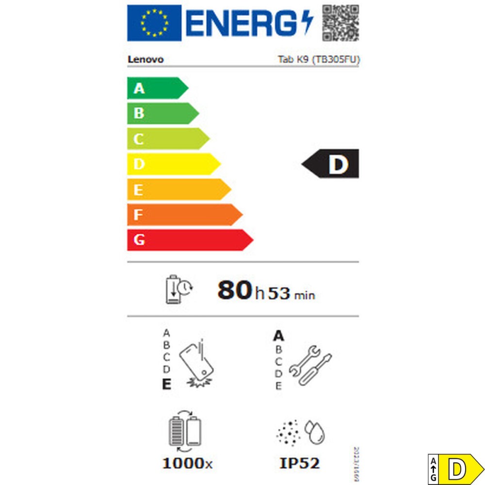 Tablet Lenovo TAB K9 ZAF20094ES 8,7" MediaTek Helio G85 4 GB RAM 64 GB Γκρι