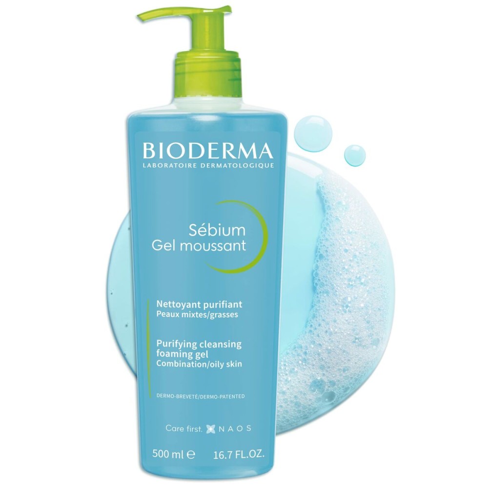Αφρώδη Γελ Καθαρισμού Bioderma Sébium 500 ml