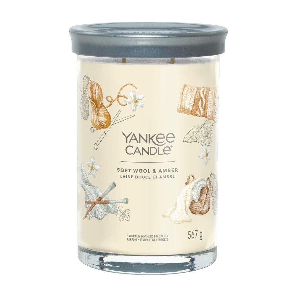 Αρωματικό Κερί Yankee Candle 567 g Wool & Amber