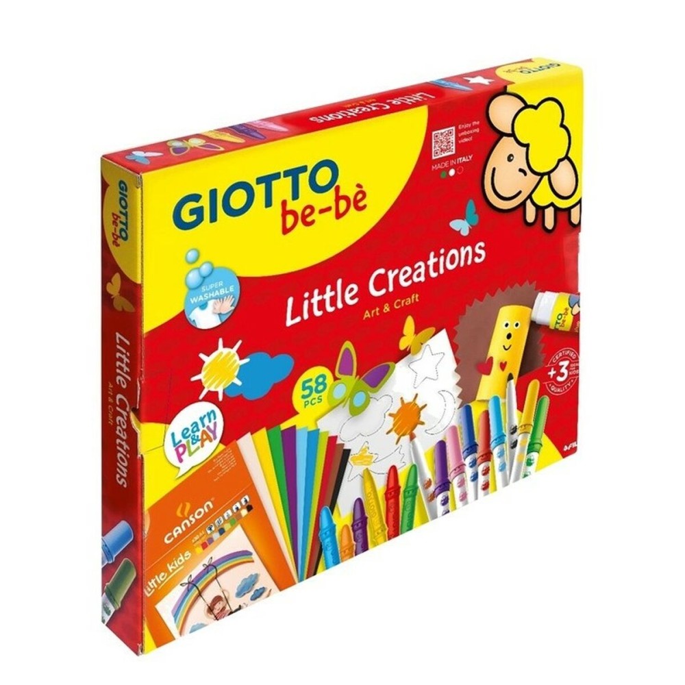 Σετ Ζωγραφικής Giotto BE-BÉ Little Creations Πολύχρωμο (x6)