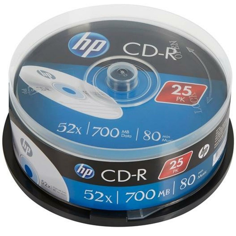CD-R HP 700 MB 52x (8 Μονάδες)