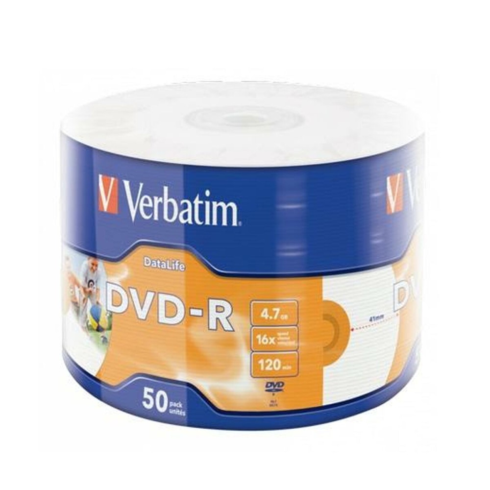 DVD-R Verbatim 4,7 GB 16x (12 Μονάδες)
