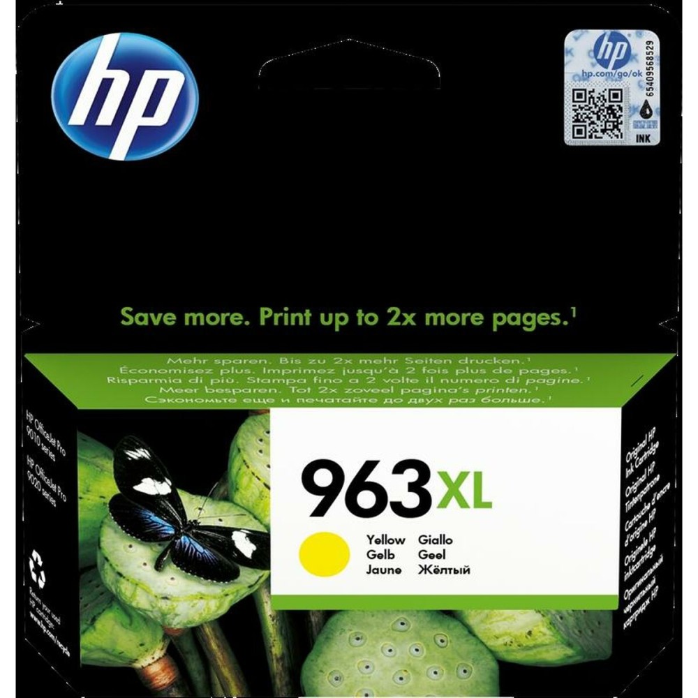 Αυθεντικό Φυσίγγιο μελάνης HP 963XL Κίτρινο (50 Μονάδες)