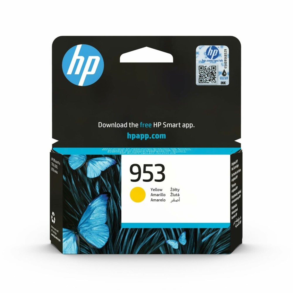 Αυθεντικό Φυσίγγιο μελάνης HP Nº 953 Κίτρινο (50 Μονάδες)