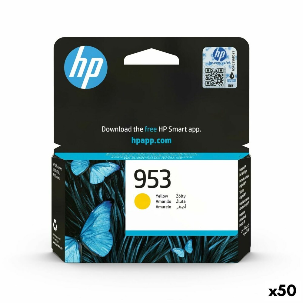 Αυθεντικό Φυσίγγιο μελάνης HP Nº 953 Κίτρινο (50 Μονάδες)