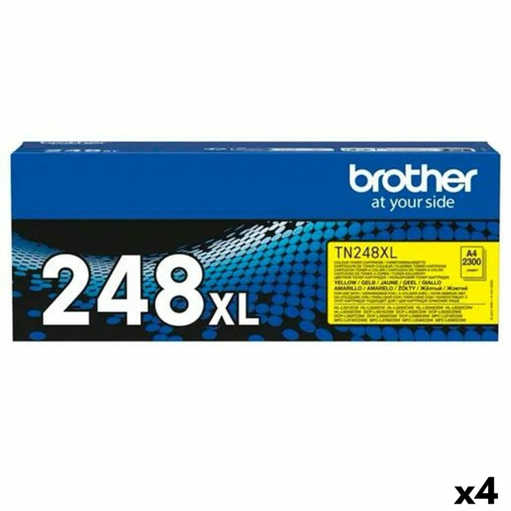 Τόνερ Brother HLL3220CW 3240CDW DCPL3520CDW 3560CDW MFCL3740CDW 3760CDW HLL8230CDW 8240CDW MFCL8340CDW 8390CDW Κίτρινο (4 Μονάδε