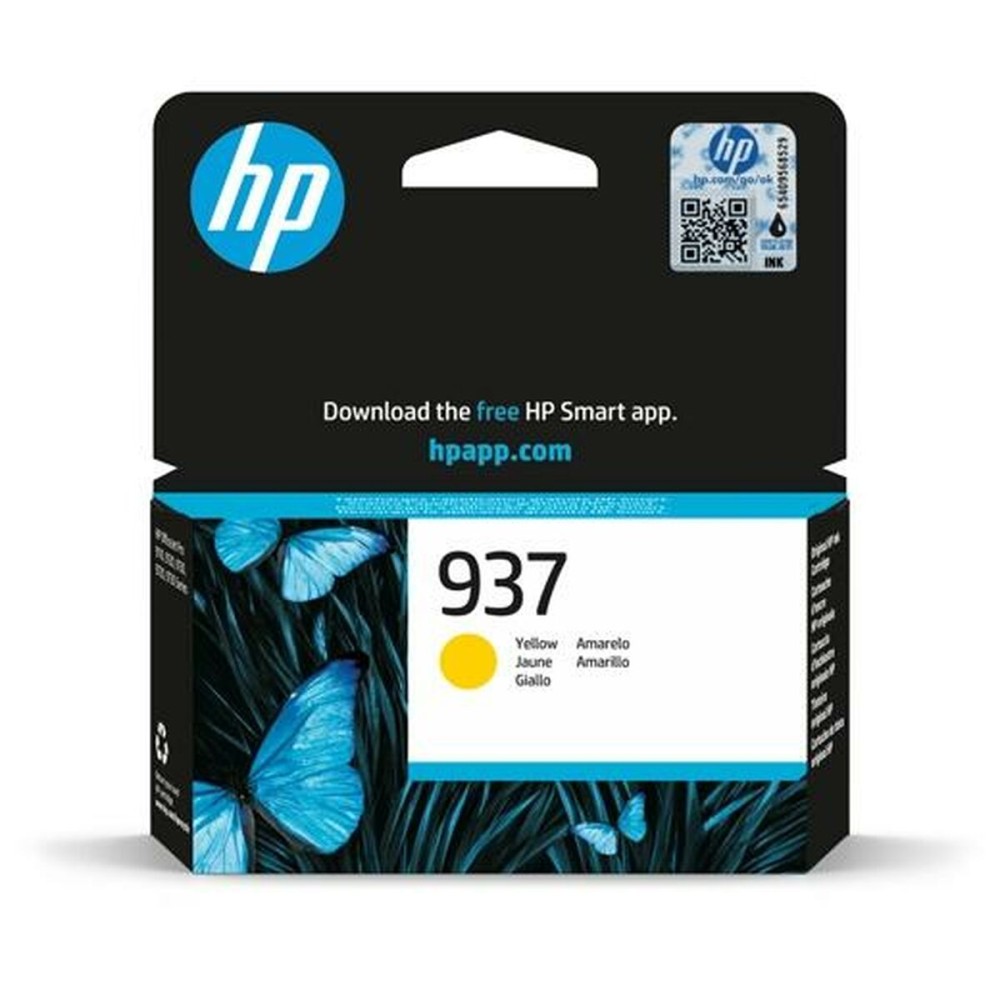 Αυθεντικό Φυσίγγιο μελάνης HP 937 Κίτρινο (50 Μονάδες)