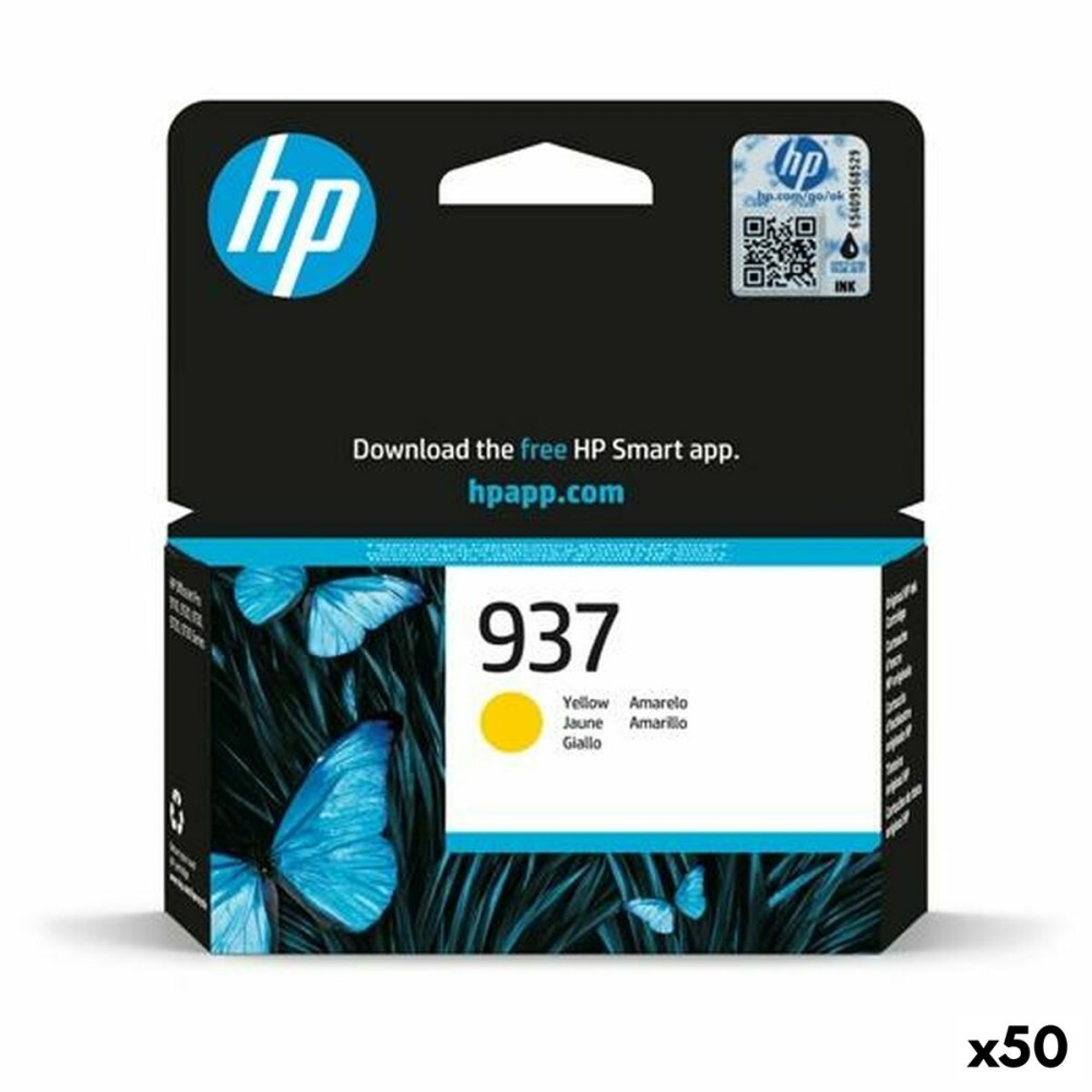 Αυθεντικό Φυσίγγιο μελάνης HP 937 Κίτρινο (50 Μονάδες)